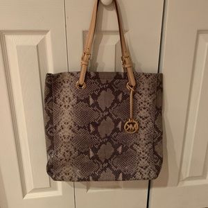 Michael Kors Python Tote